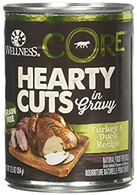 狗狗湿粮 Wellness 12.5 Oz Natural Wet Grain Free Turkey & Duck Canned Dog Food (12 Pack), One Size: Pet Supplies: Amazon.com