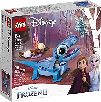 乐高LEGO Disney Bruni The Salamander Buildable Character 43186; A Fun Independent Play Building Kit for Kids, New 2021 (96 Pieces)