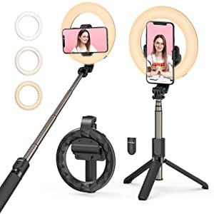 Mpow Selfie Ring Light with Tripod Stand and Phone Holder