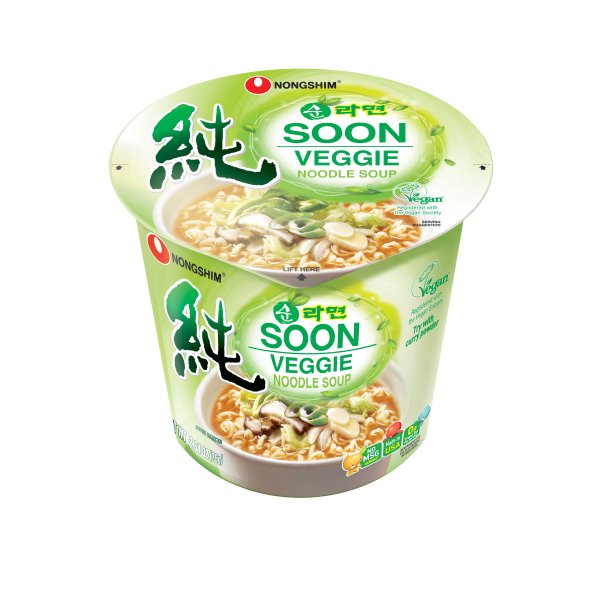 Soon Cup Veggie Noodle Soup, 2.64 Oz, 6 Ct