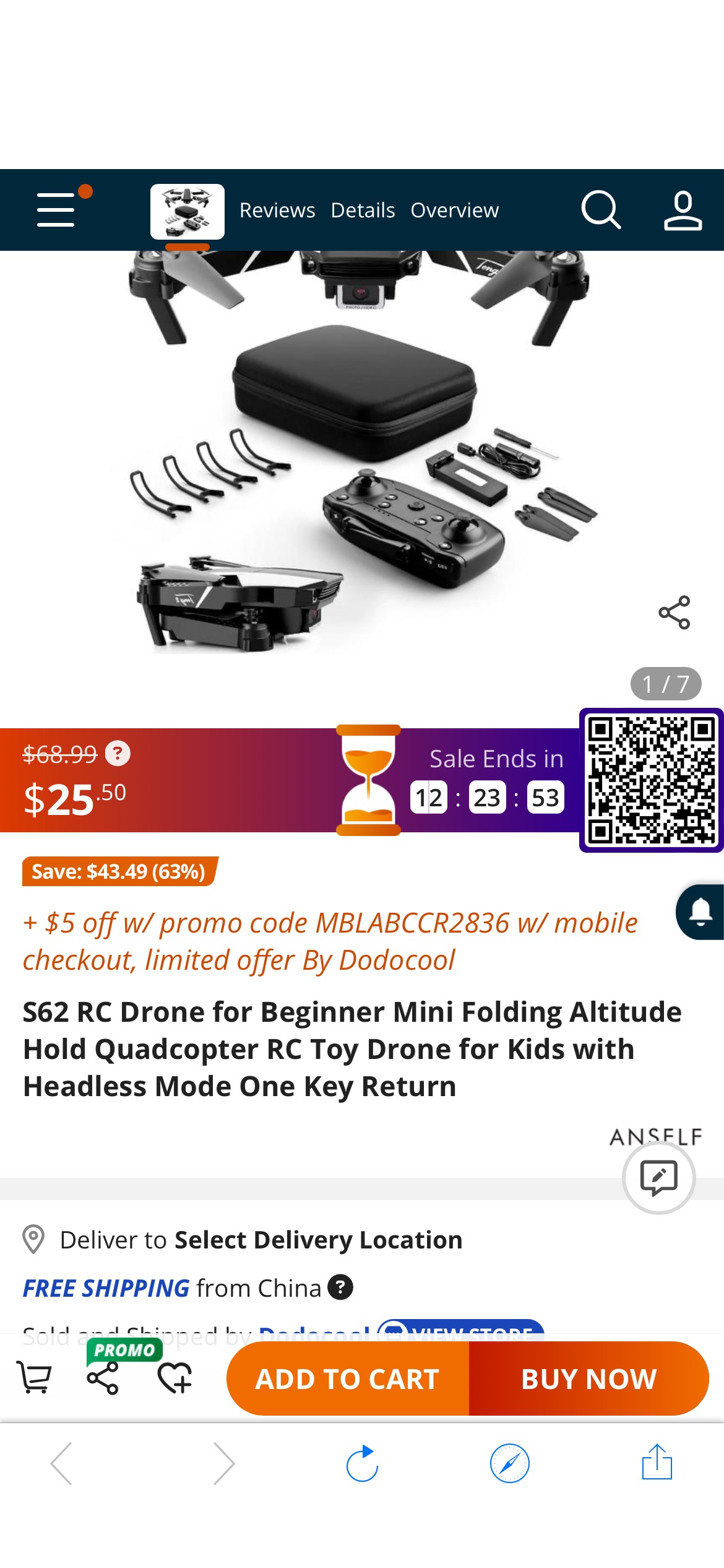 S62 RC Drone for Beginner Mini Folding Altitude Hold Quadcopter RC Toy Drone for Kids with Headless Mode One Key Return Drones - Newegg.com