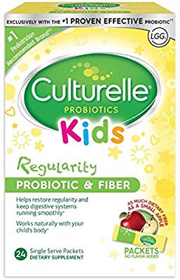 culture儿童益生菌（含纤维素）Culturelle Kids Regularity Probiotic & Fiber Dietary Supplement