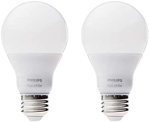 Hue White LED Smart Light Bulb 2-Pack