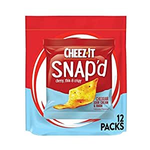 Snap'd Cheese Cracker Chips 9oz Box (12 Packs)