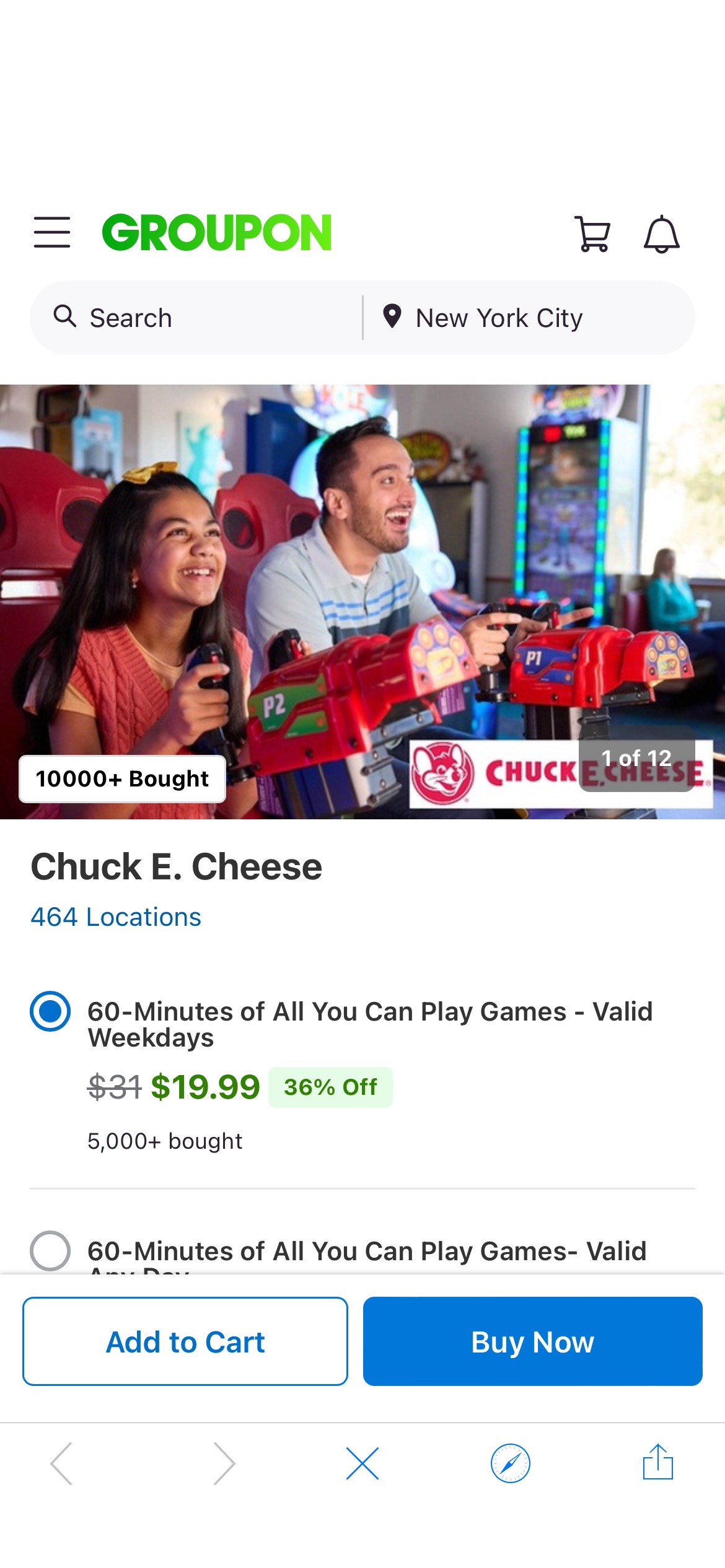 Chuck E. Cheese - From $19.99 | Groupon
