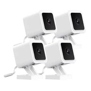 Cam v3 4-Pack Indoor/Outdoor Security Cameras