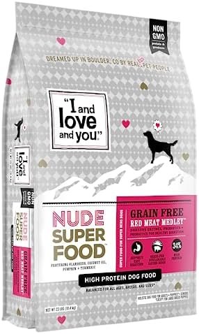 I and love and you Nude Superfood Dry Dog Food 23-Pound
