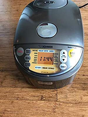 象印压力HI电饭煲，Zojirushi Induction Heating Pressure Rice Cooker & Warmer 1.0 Liter, Stainless Brown NP-NVC10: Rice Cookers: Kitchen & Dining