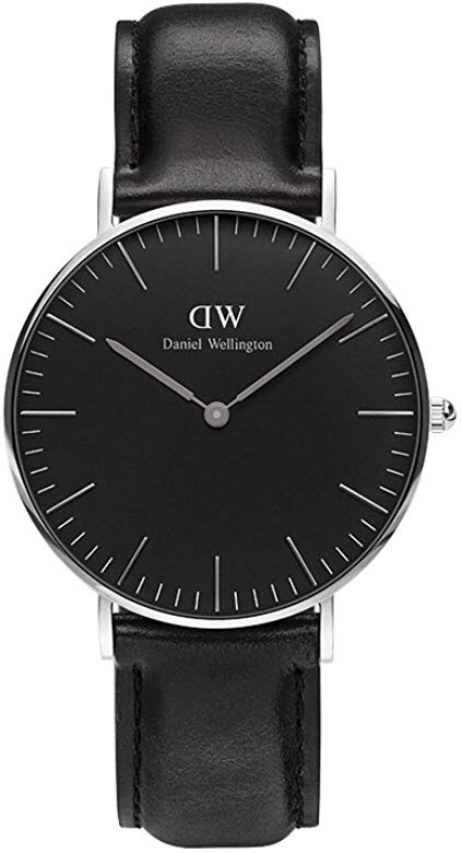 Amazon亚马逊：Daniel Wellington 36mm纯黑手表