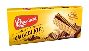 Amazon.com: Bauducco Chocolate Wafers - Crispy Wafer Cookies With 3 Delicious, Indulgent, Decadent Layers of Chocolate Flavored Cream - Delicious Sweet Snack or Desert - 5.0 oz 