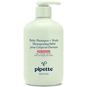 婴儿二合一洗发沐浴液 Pipette New Formula Baby Shampoo + Wash