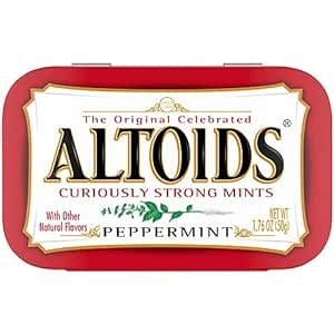 Altoids Peppermint Mints Single Pack, 1.76 ounce (Pack of 2)