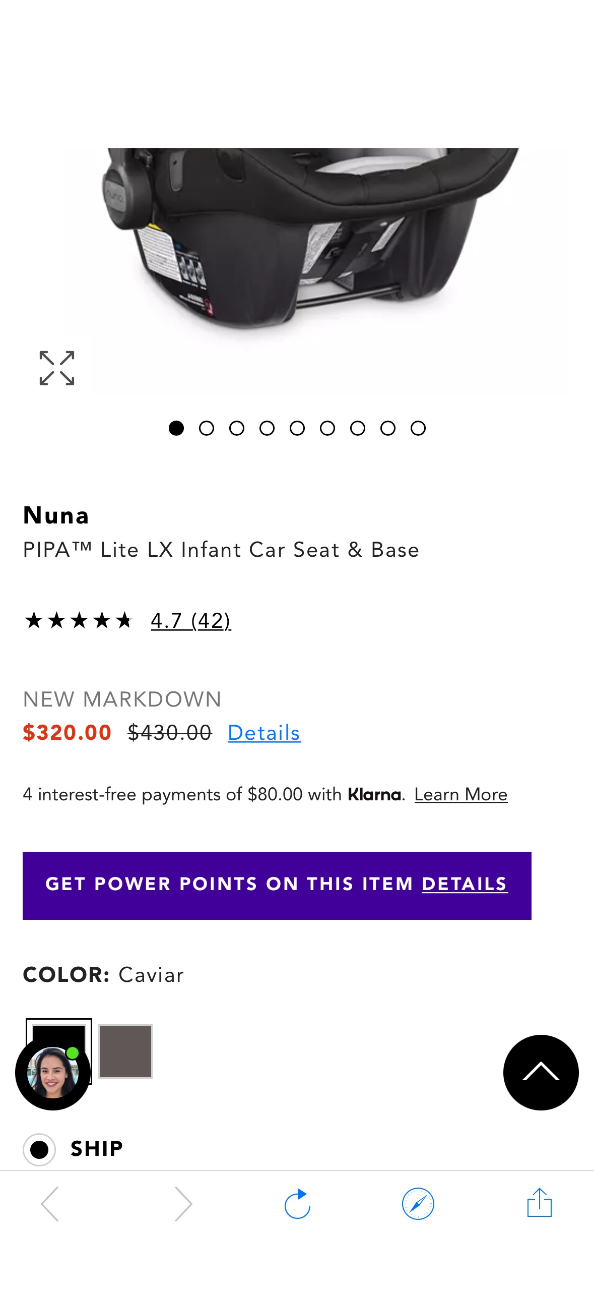 Nuna PIPA™ Lite LX Infant Car Seat & Base | Bloomingdale's