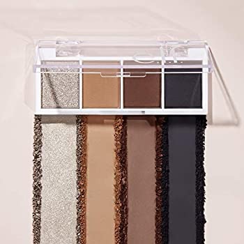 Amazon.com: e.l.f, Bite-Size Eyeshadows, Creamy, Blendable, Ultra-Pigmented, Easy to Apply, Truffle, Matte & Shimmer, 0.12 Oz: Beauty眼影