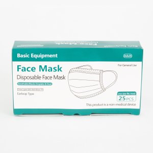 3-Ply Disposable Face Masks, 25 ct.