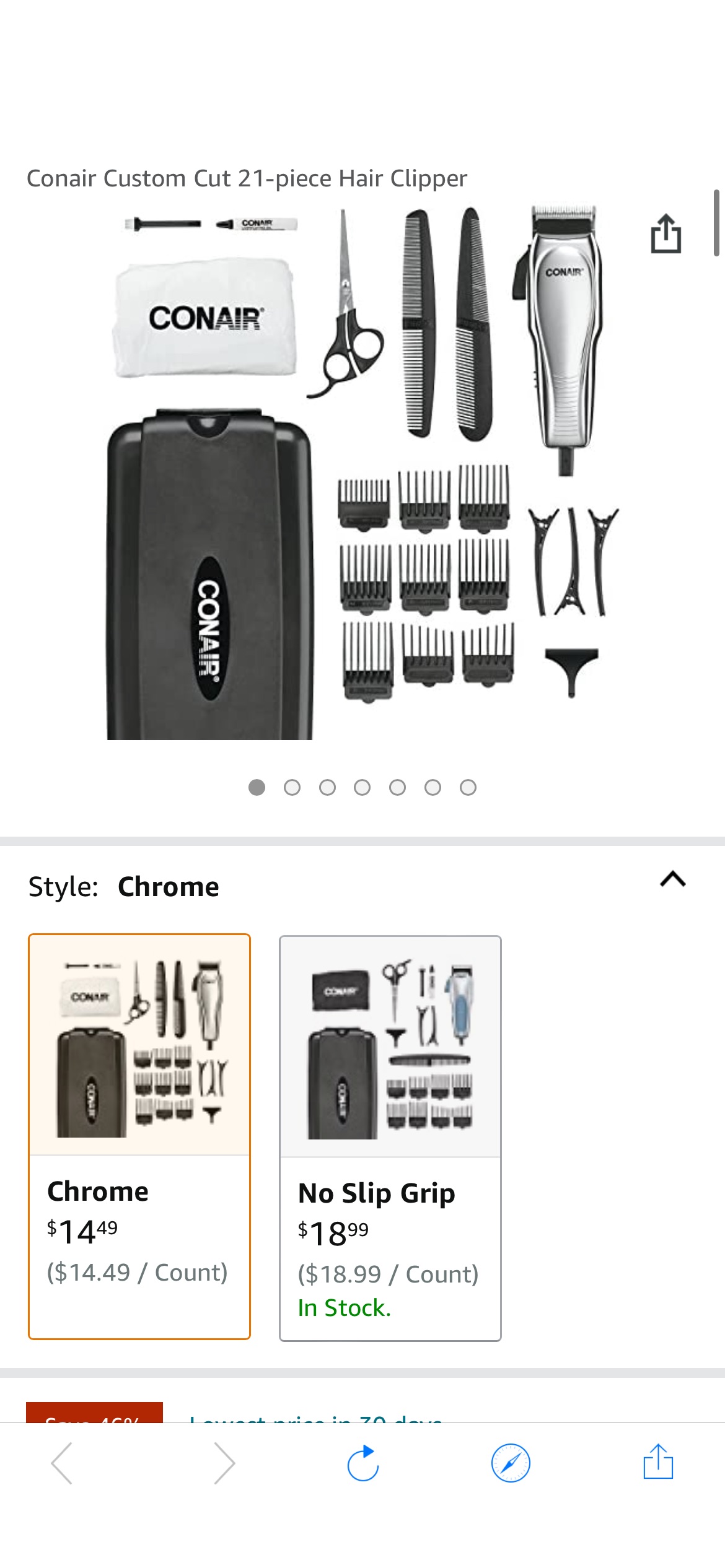 Amazon.com: Conair Custom Cut 21-piece Hair Clipper : Beauty & Personal Care 剪发套装