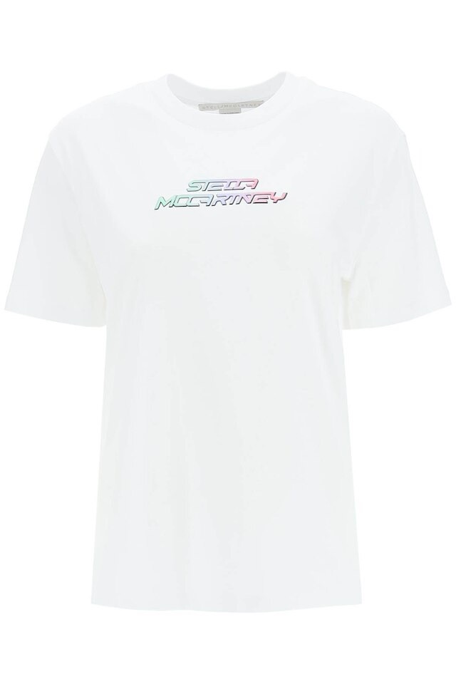Women's High Frequency Gel Logo T-shirt by Stella Mccartney | Coltorti Boutique T恤