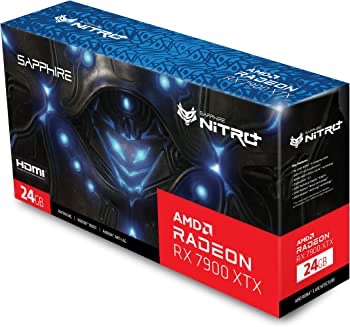 Amazon.com: Sapphire 11322-01-40G Nitro+ AMD Radeon RX 7900 XTX Vapor-X Gaming Graphics Card with 24GB GDDR6, AMD RDNA 3 : Electronics