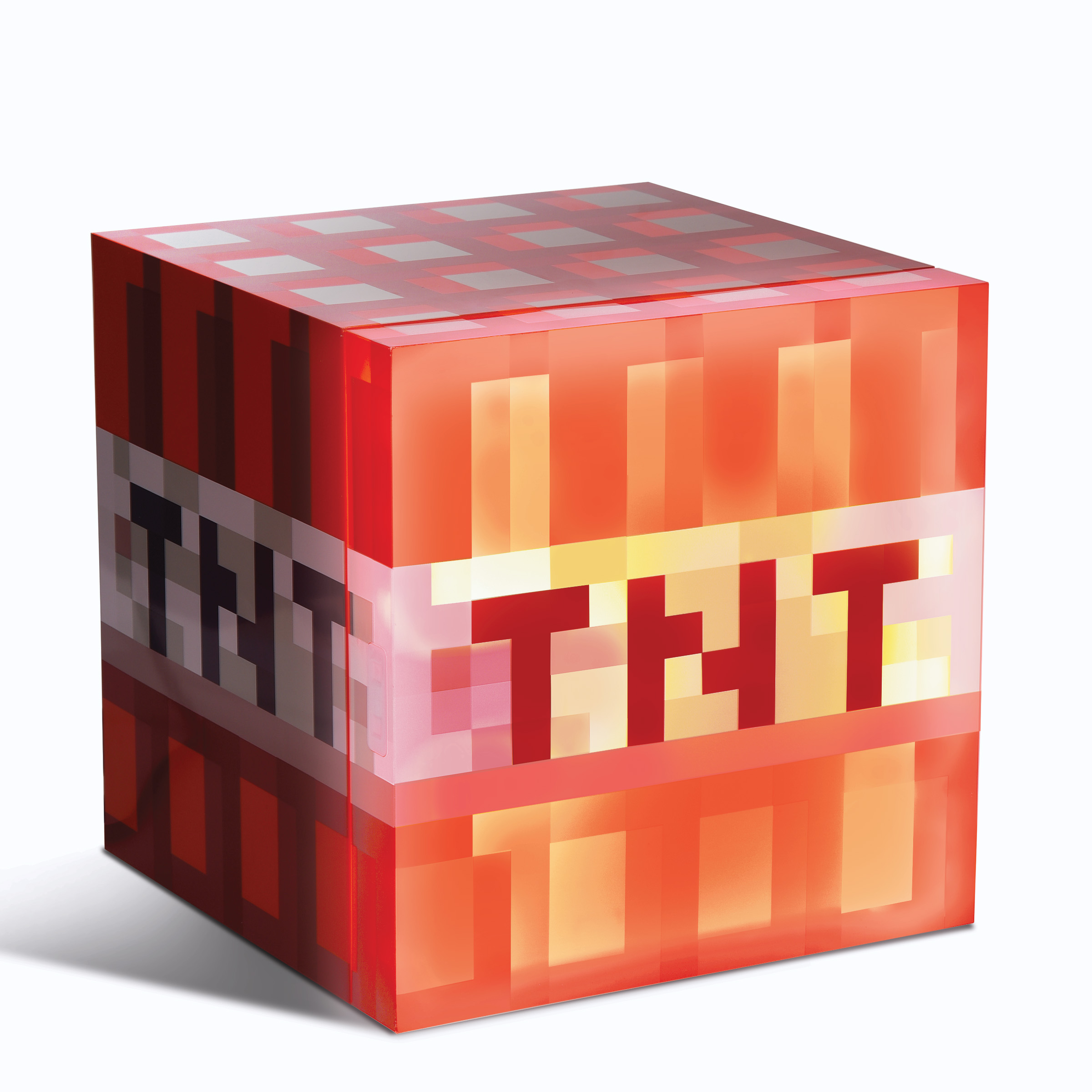 Minecraft Red TNT x9 Can Mini Fridge 6.7L x1 Door Ambient LED Lighting 10.4 in H 10 in W 10 in D - Walmart.com