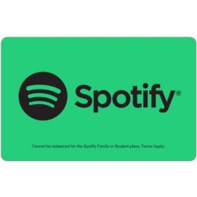 价值$120的Spotify订阅礼卡仅需$84（限11/10当天）