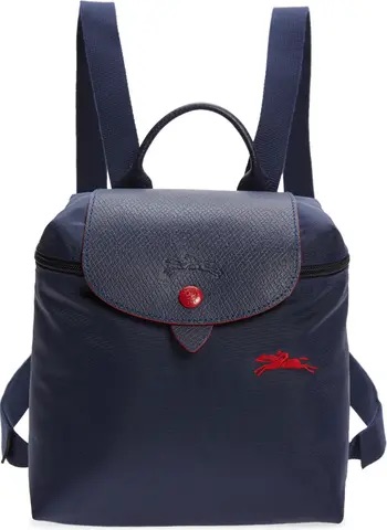 Nordstrom rack 现有Longchamp Le Pliage Mini Backpack小号迷你尼龙双肩包 原价$125 现在49%off $63.72