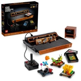 LEGO Icons Atari 2600 Building Set 10306 - Retro Video Game Console and Gaming Cartridge Replicas, Featuring Minifigure and Joystick, Nostalgic 80s Gift for Gamers and Adults - Walmart.com乐高雅达利 官网同价