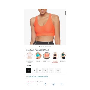 $14.27 Under Armour 女士 Sports Bra,