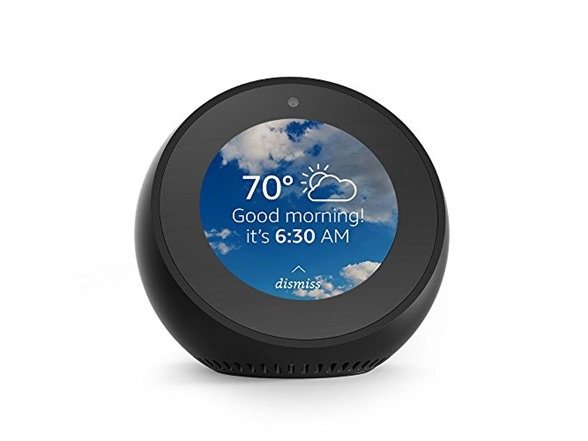 Echo Spot Smart Alarm Clock with Alexa