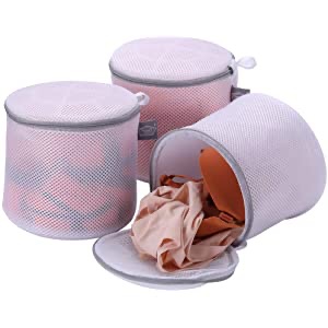 Amazon.com: Kimmama Pack of 3 Delicate Bra Washing Bag - High Permeability Sandwich Fabric Lingerie Laundry Bag- Underwear Bag for Bras,Socks,Panty,Undershirt: Home & Kitchen
胸罩内衣裤网兜隔离洗