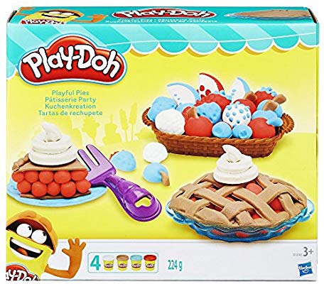 Amazon.com: Play-Doh Playful Pies Set: Toys & Games 培乐多欢乐派系列彩泥套装