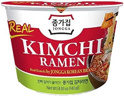 Jongga 韩式泡菜拉面4.9oz 6桶