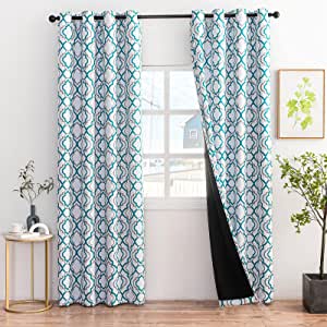 Amazon.com: Blackout Curtains for Bedroom 2 Panel Sets 遮光窗帘两件装