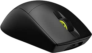 Amazon.com: Corsair M75 AIR Wireless Ultra Lightweight Gaming Mouse – 2.4GHz &amp; Bluetooth – 26,000 DPI – Up to 100hrs Battery – iCUE Compatible – Black : Video Games