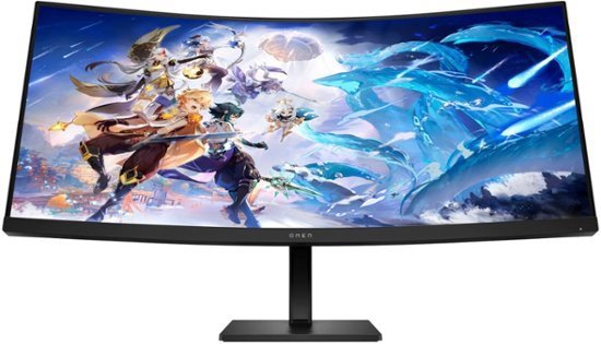 HP OMEN 34" IPS LED Curved QHD 165Hz FreeSync Gaming Monitor