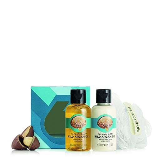 The Body Shop Wild Argan Oil Treats Gift Set @ Amazon