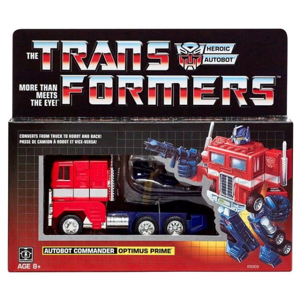 Vintage G1 Optimus Prime Kids Toy Action Figure for Boys and Girls