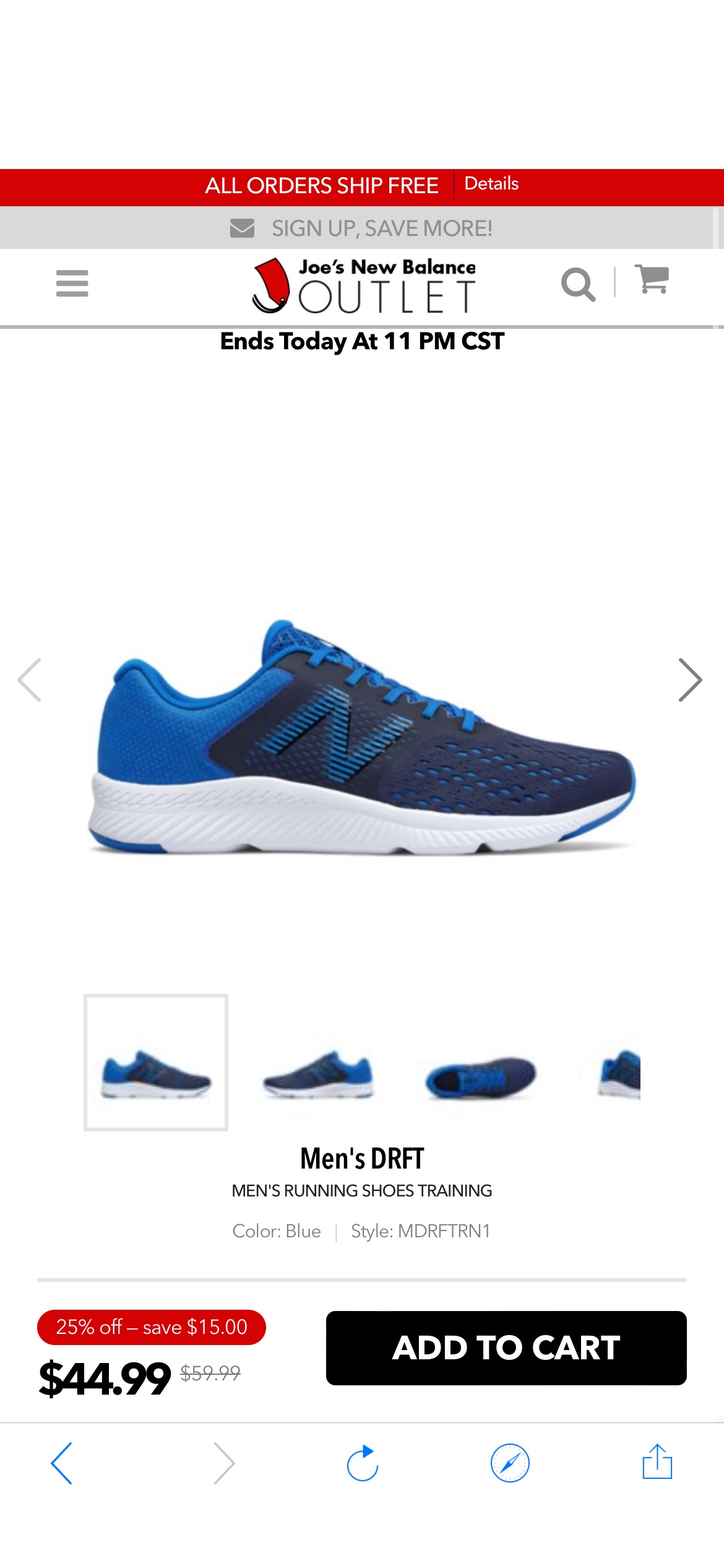 Daily Deal - Daily Discounts on New Balance Shoes | Joe's New Balance Outlet Online 运动鞋