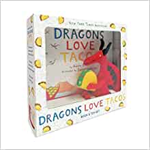 Amazon Book：儿童书+玩具Dragons Love Tacos Book and Toy Set