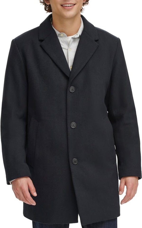 Men's Henry Wool Blend Top Coat