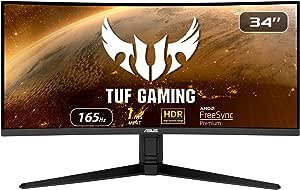 ASUS TUF Gaming VG34VQL1B 34” Curved HDR Monitor