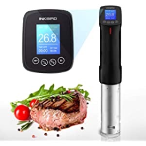 Amazon.com: Anova Culinary AN500-US00 Sous Vide Precision Cooker (WiFi), 1000 Watts | Anova App Included, Black and Silver: Kitchen & Dining厨房家用慢煮神器
