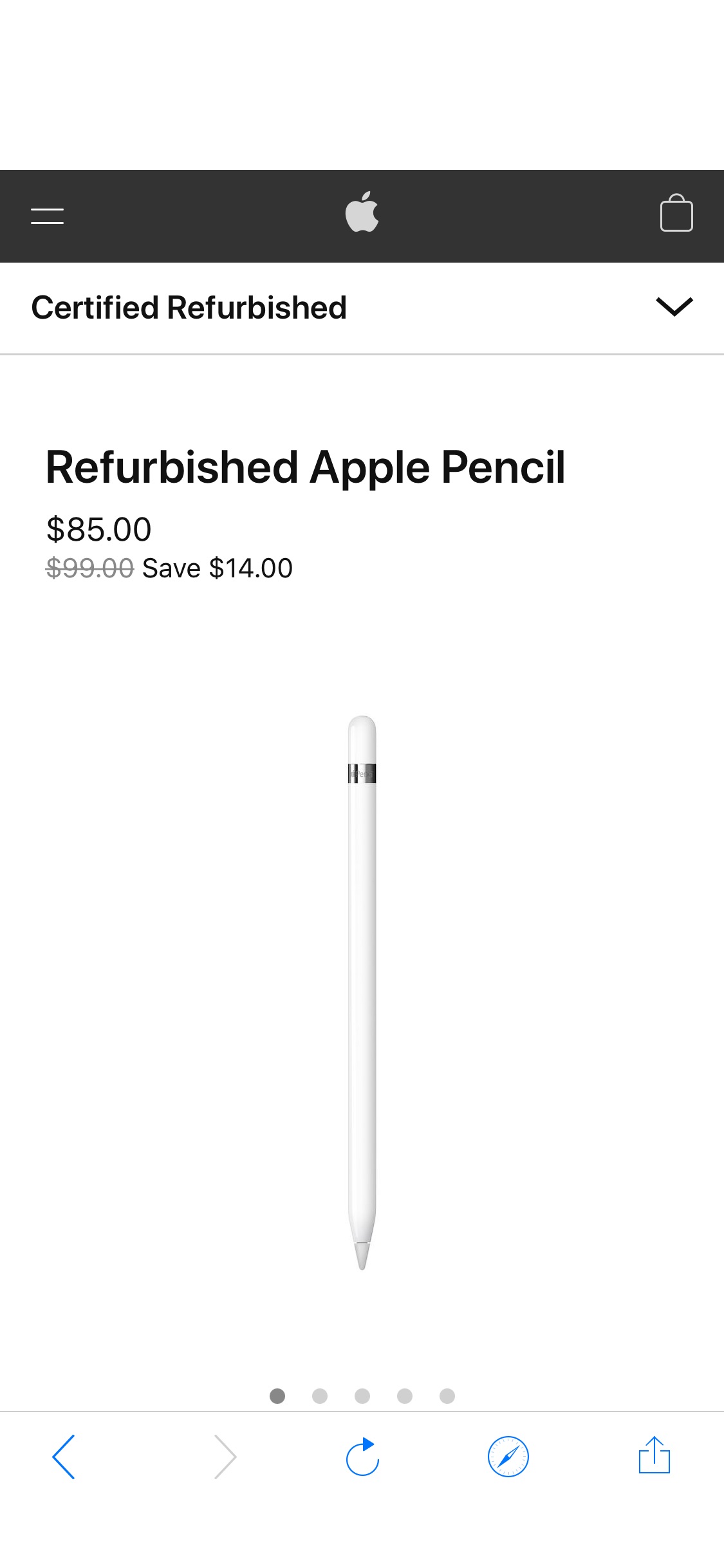 Apple Pencil 第一代 官翻版