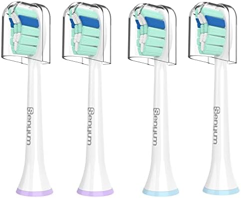 特價 : USHON Replacement Toothbrush Heads for Philips Sonicare Click-on Toothbrushes,