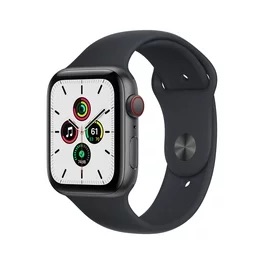 Apple Watch SE (1st Gen) GPS, 44mm Space Gray Aluminum Case with Midnight Sport Band - Regular - Walmart.com