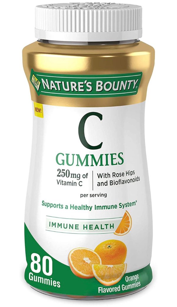 Vitamin C Gummies for adults by Nature’s Bounty 80 Gummies