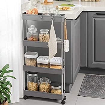 4-Tier Slide Out Storage Cart