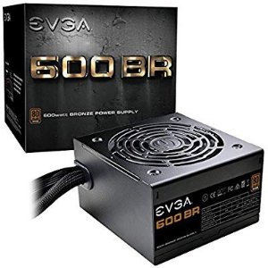 EVGA 600 BR 600W 80 Plus 铜牌电源