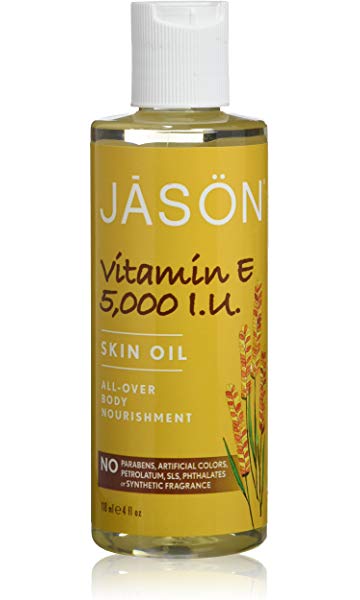 維生素E 5,000 IU全身營養油 JASON Vitamin E 5, 000 IU All Over Body Nourishment Oil, 4 oz.