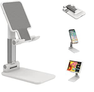 Cell Phone Stand, Adjustable Angle Height Phone Stand for Desk