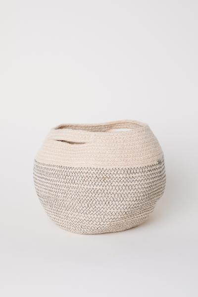 Jute Storage Basket - Natural white ins麻编衣物收纳